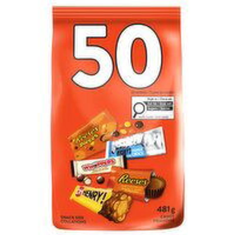 Hershey's - Halloween Assorted 50ct, 481 Gram