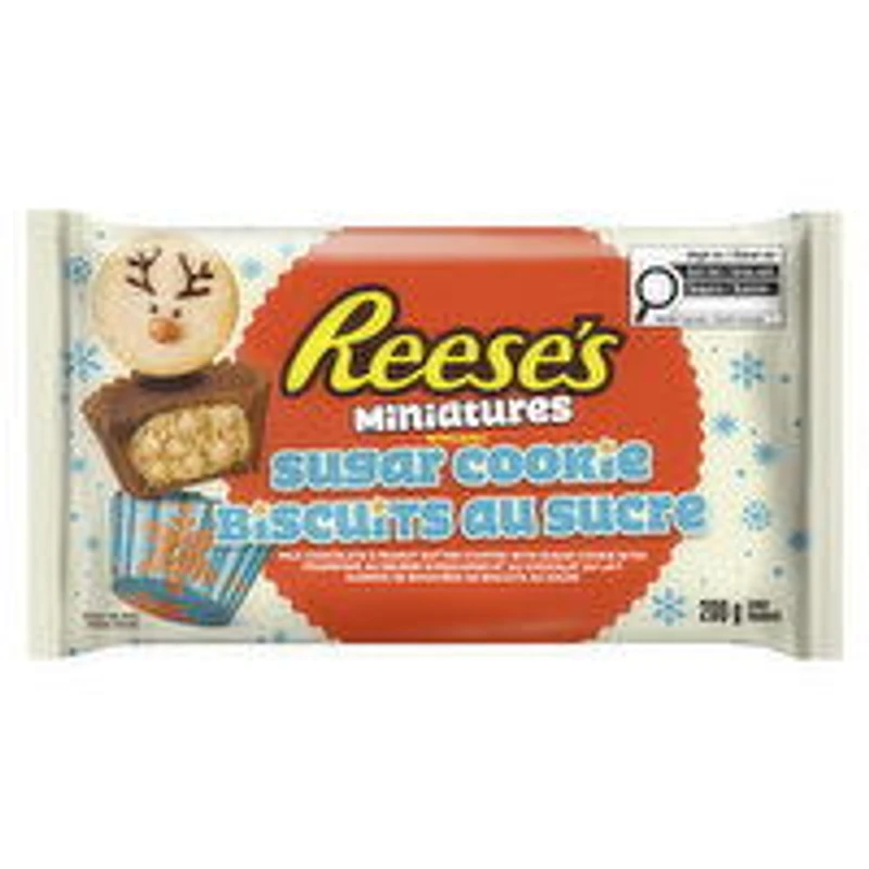 Hershey's - Reese's Miniatures, Sugar Cookie Chocolate, 200 Gram