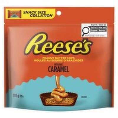 Reese's - Peanut Butter Cups with Caramel, Snack Size, 170 Gram