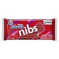 Twizzlers - Nibs Super - Cherry, 400 Gram
