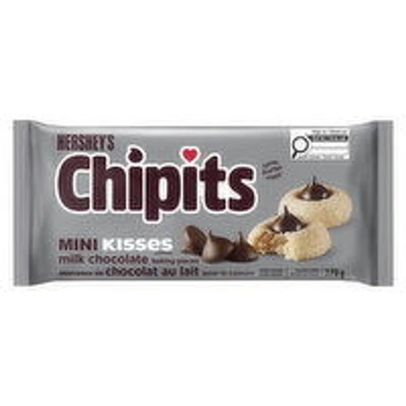 Hershey - Chipits Mini Kisses, Milk Chocolate, 270 Gram