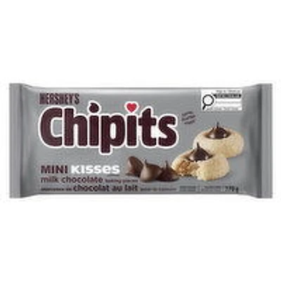 Hershey - Chipits Mini Kisses, Milk Chocolate, 270 Gram