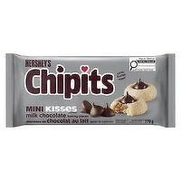Hershey - Chipits Mini Kisses, Milk Chocolate, 270 Gram