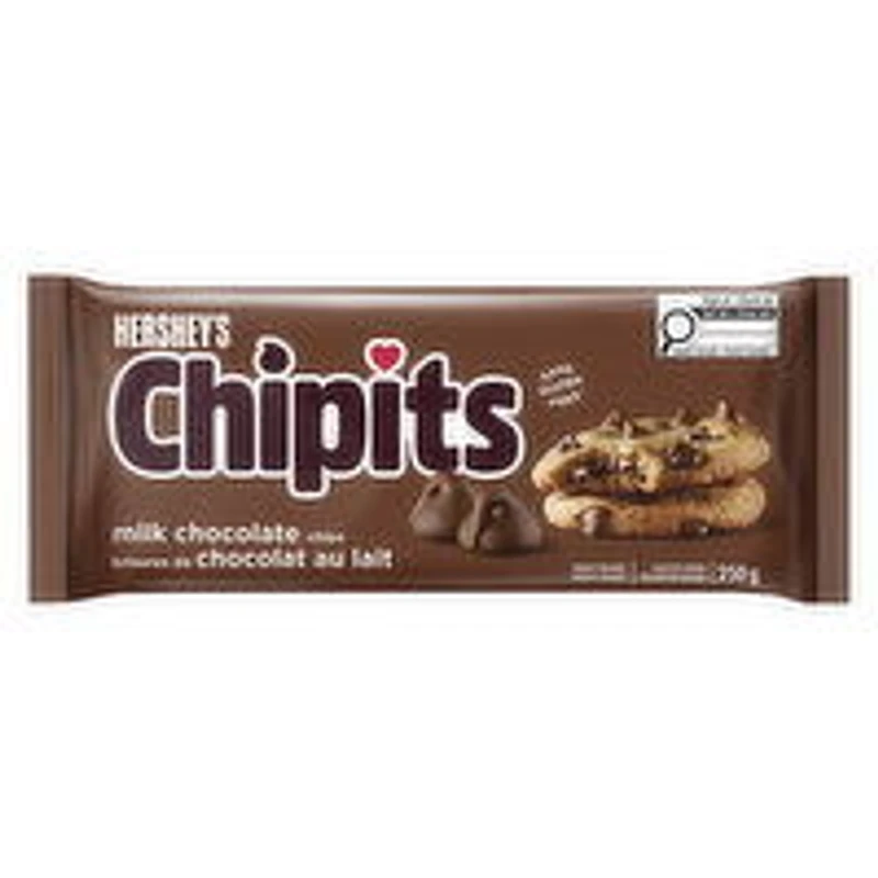 Hershey - Chipits Milk Chocolate Chips, 250 Gram
