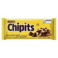 Hershey - Chipits Purte Semi-Sweet Chocolate Chips, 270 Gram