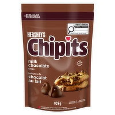 Hershey - Chipits Milk Chocolate Chips, 835 Gram