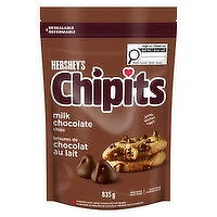 Hershey - Chipits Milk Chocolate Chips, 835 Gram