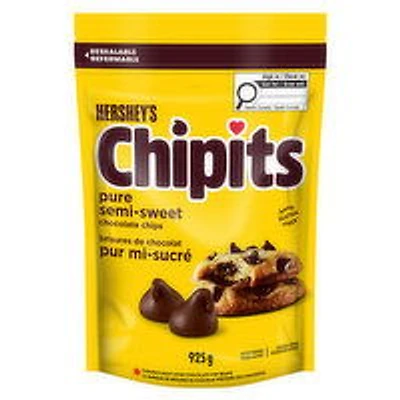 Hershey - Chipits Pure Semi-Sweet Chocolate Chips, 925 Gram