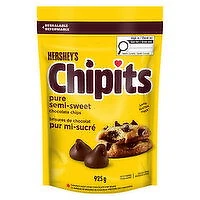 Hershey - Chipits Pure Semi-Sweet Chocolate Chips, 925 Gram