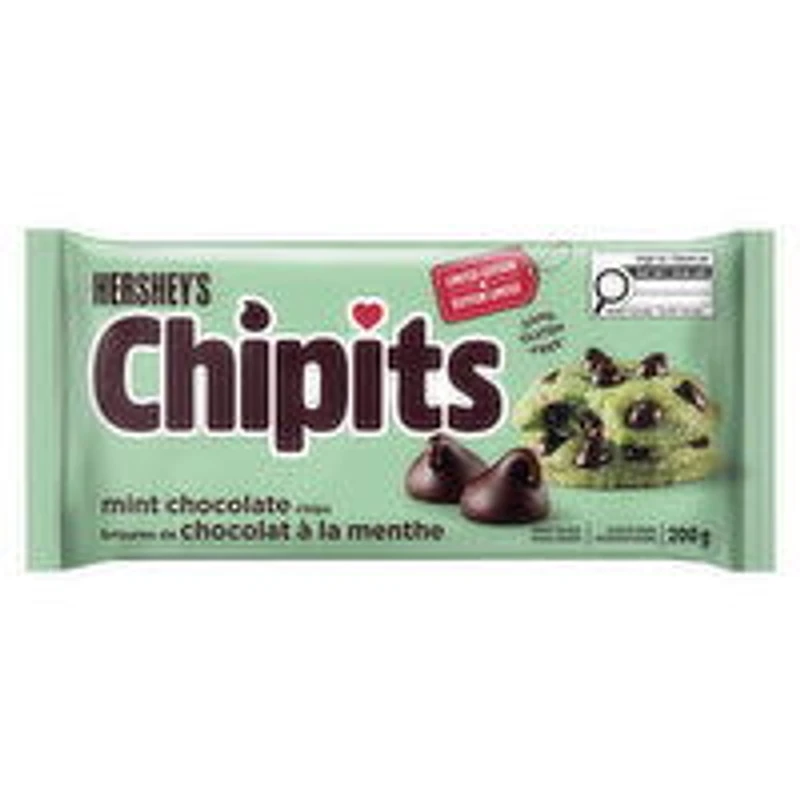 Hershey - Chipits Mint Chocolate, 200 Gram