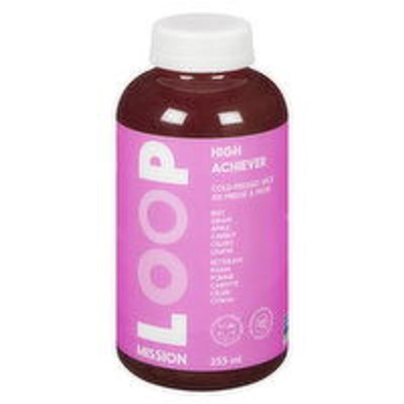 Loop - Cold Pressed Juice - High Achiever, 355 Millilitre