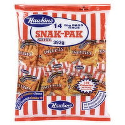 Hawkins - Cheezie Snack Pack, 14 Each