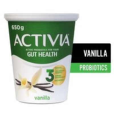 Activia - Probiotic Yogurt Vanilla 2.9% M.F., 650 Gram