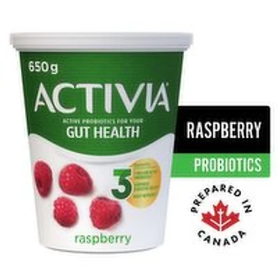 Activia - Probiotic Yogurt - Raspberry, 650 Gram