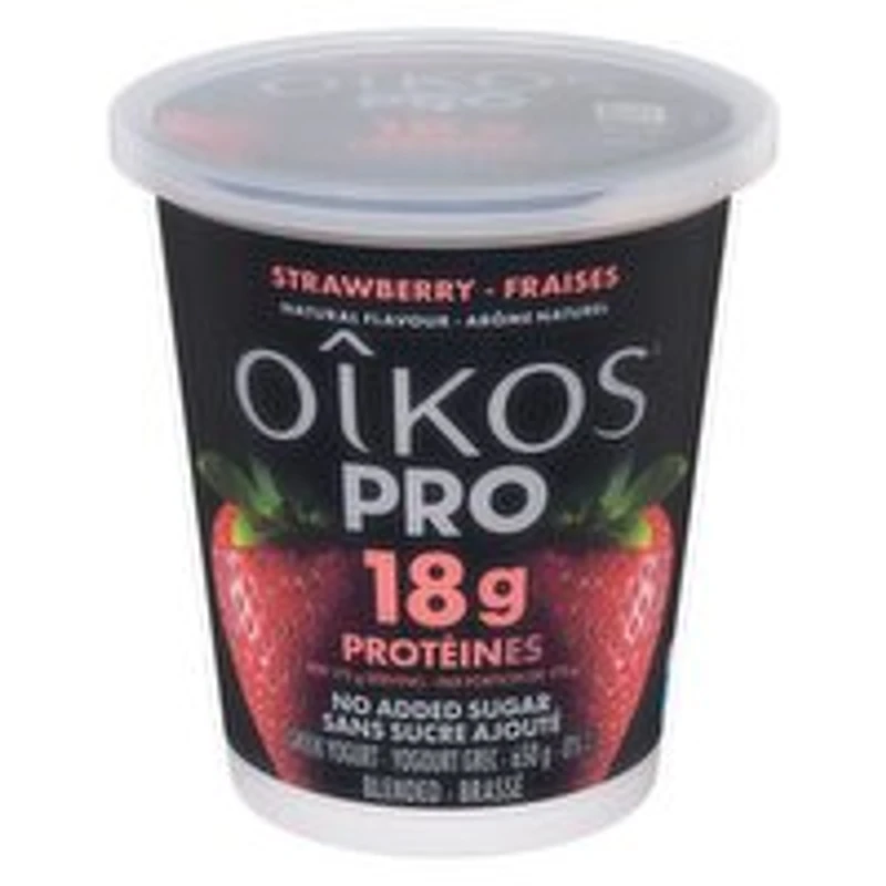 Oikos - Pro High Protein Strawberry Flavour Yogurt, 650 Gram
