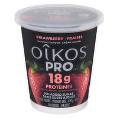 Oikos - Pro High Protein Strawberry Flavour Yogurt, 650 Gram