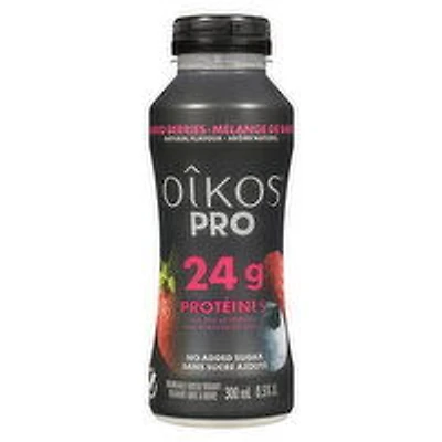 Oikos - Oikos Pro Drink Yogurt Mxd berry, 300 Millilitre
