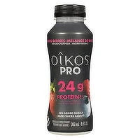 Oikos - Oikos Pro Drink Yogurt Mxd berry, 300 Millilitre