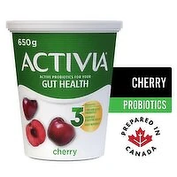 Activia - Probiotic Yogurt - Cherry, 650 Gram