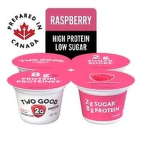 Two Good - Greek Yogurt, Raspberry Flavoured, 380 Gram