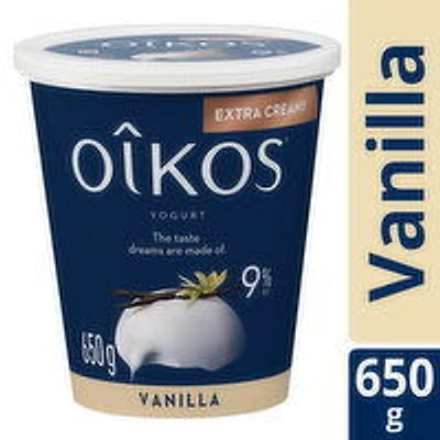 Danone - Extra Creamy Vanilla 9%., 650 Gram