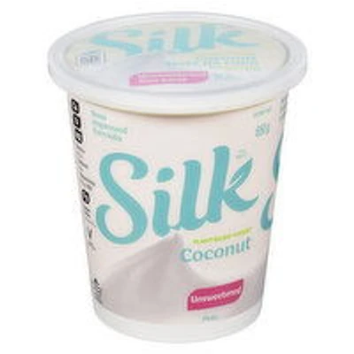 Silk - Plant-Based Coconut Yogurt, Unsweetened Plain, 650 Gram