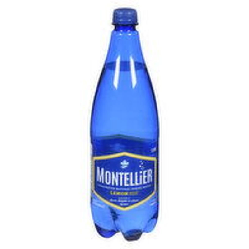 Montellier - Carbonated Natural Spring Water, Lemon Flavour, 1 Litre