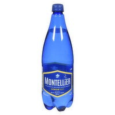 Montellier - Carbonated Natural Spring Water, Lemon Flavour, 1 Litre