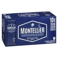 Montellier - Montellier Natural Mineral Water, 10 Each