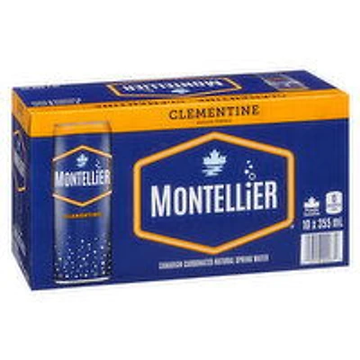 Montellier - Carbonated Water Clementine, 10 Each