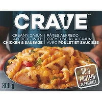 Crave - Creamy Cajun Alfredo with Chicken & Sausage, 300 Gram