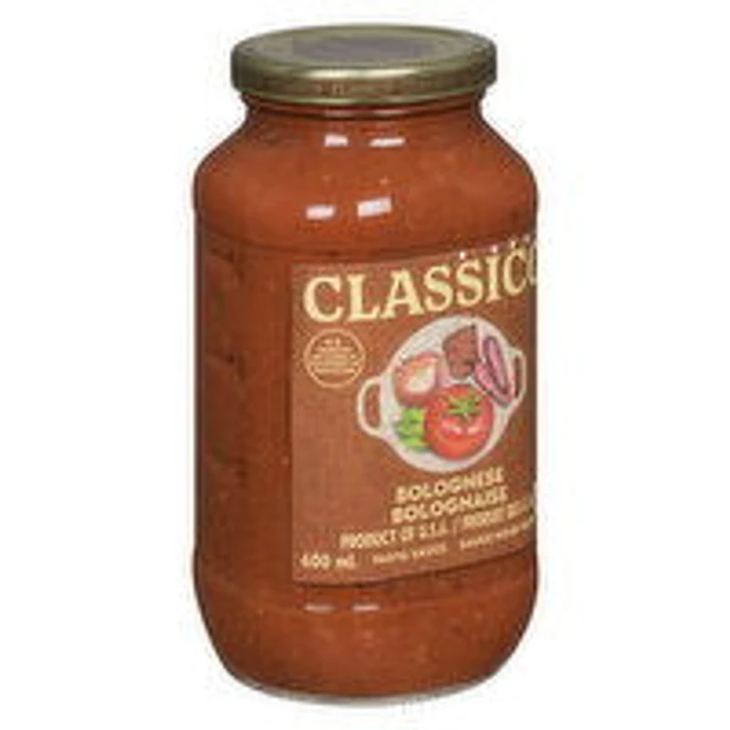 Classico - Bolognese Pasta Sauce, 600 Millilitre