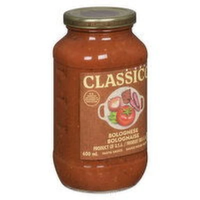 Classico - Bolognese Pasta Sauce, 600 Millilitre