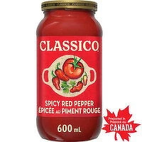 Classico - Roma Spicy Red Pepper Sauce, 600 Millilitre