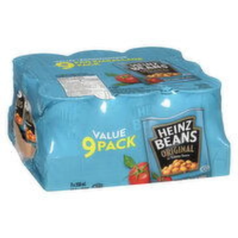 HEINZ - Original Beans in Tomato Sauce, 9 Each