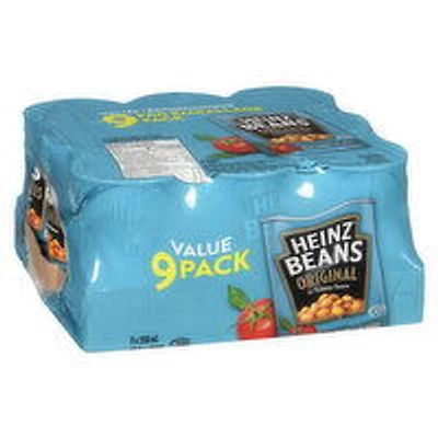 HEINZ - Original Beans in Tomato Sauce, 9 Each