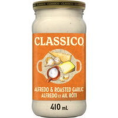 Classico - Alfredo & Roasted Garlic Spaghetti Pasta, 410 Millilitre