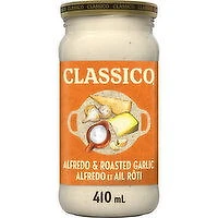 Classico - Alfredo & Roasted Garlic Spaghetti Pasta, 410 Millilitre