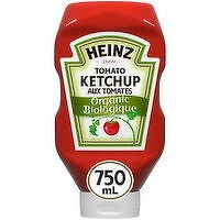 HEINZ - Tomato Ketchup Organic, 750 Millilitre