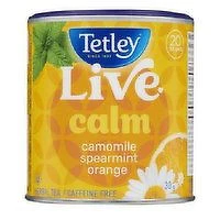 Tetley - Live Calm Camomile Spearmint Orange Tea, 30 Gram