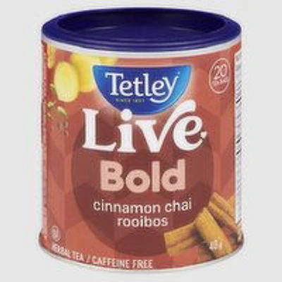 Tetley - Live Bold Cinnamon Chai Rooibos Tea, 40 Gram