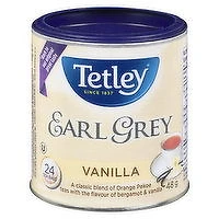 Tetley - Earl Grey Vanilla Specialty Tea, 24 Each