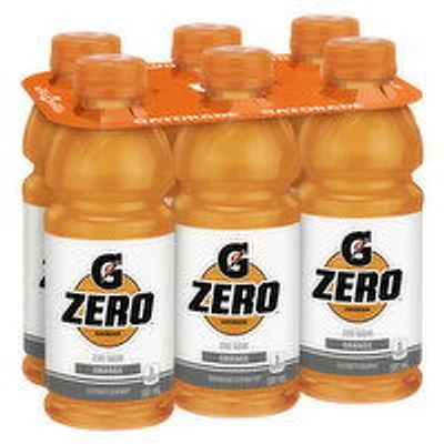 Gatorade - Zero Orange Sports Drink, 591 mL, 6 Each