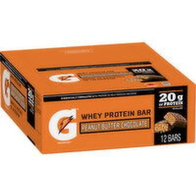 Gatorade - Whey Protein Bar, Peanut Butter Chocolate, 80 Gram