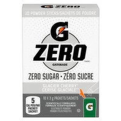 Gatorade - Zero Sugar Glacier Cherry, 10 Each
