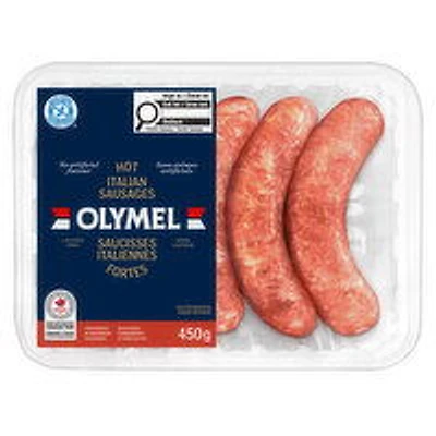 Olymel - Hot Italian Sausages, 450 Gram