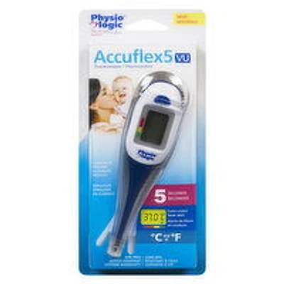Physio Logic - Accuflex5 Digital Thermometer - Flexible, 1 Each