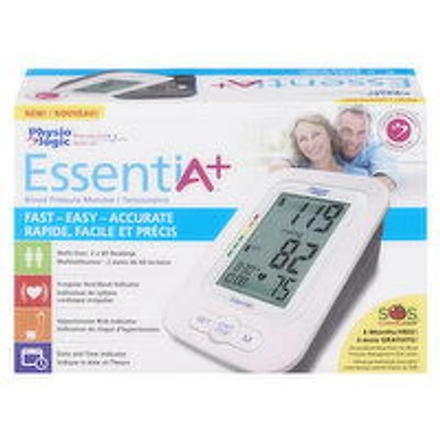 Physio Logic - essentiA Blood Pressure Monitor, 1 Each