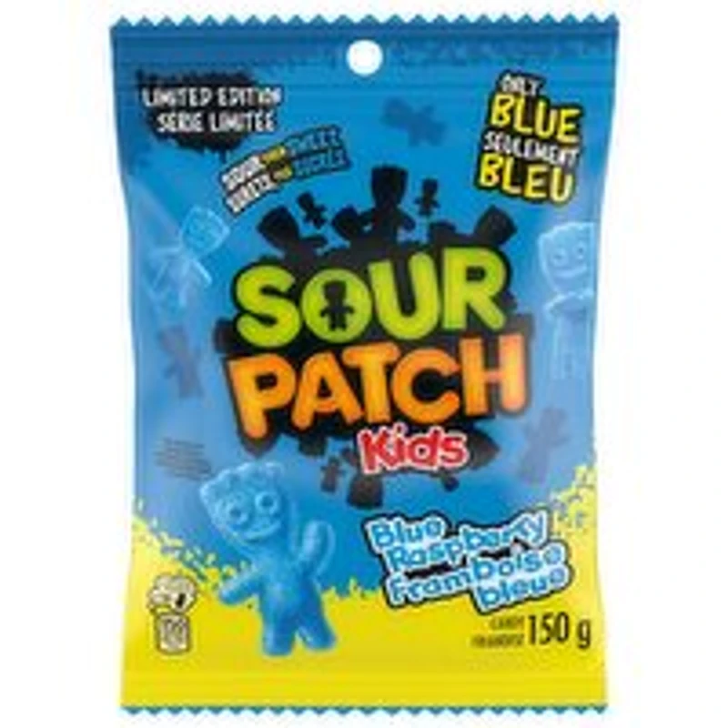 Maynards - Sour Patch Kids, Blue Raspberry, 150 Gram
