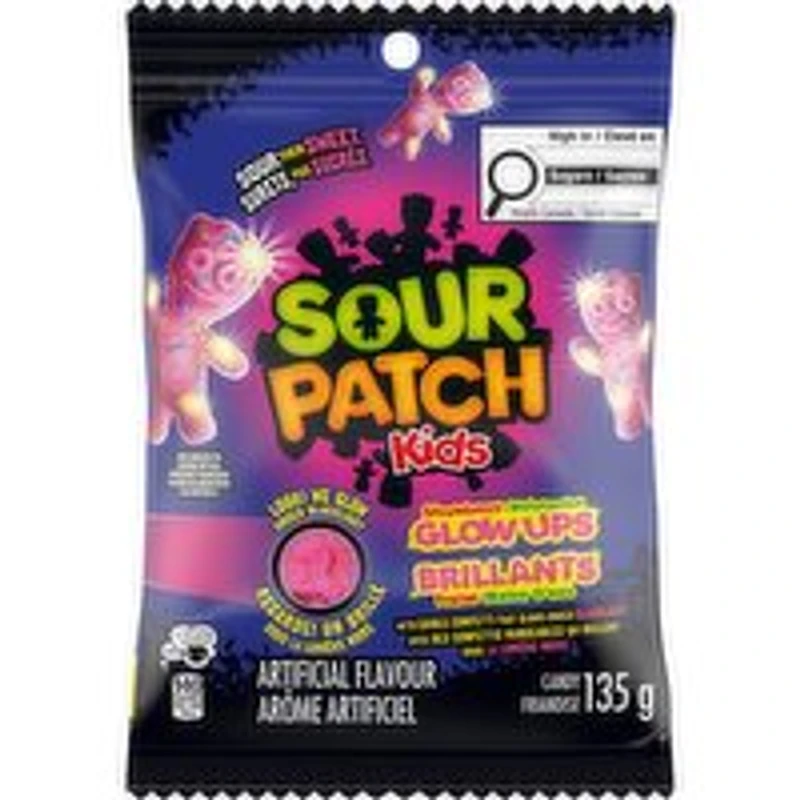 Maynards - Sour Patch Kids Candy Glow Ups, 135 Gram